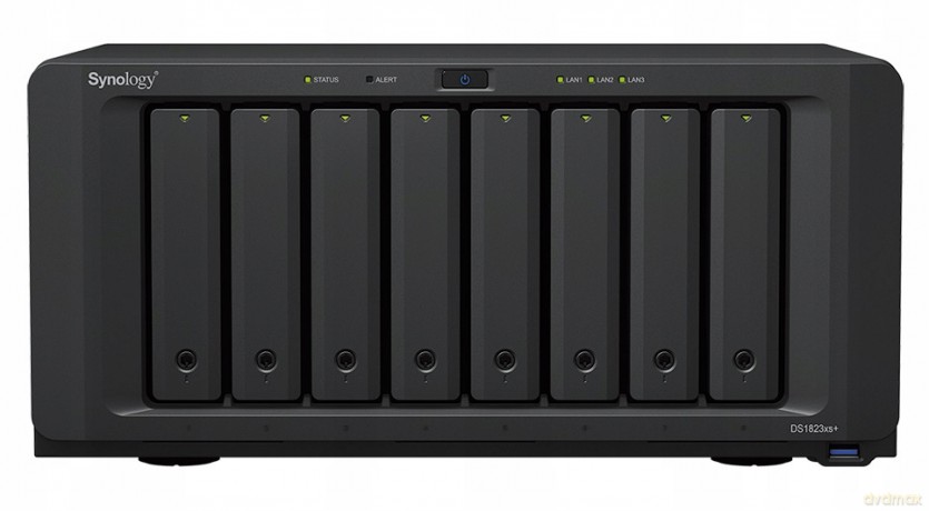 Serwer NAS DS1823xs+ 8x0HDD 4Core V1780B 3,35Ghz 8GB DDR4 ECC 250W 5Y