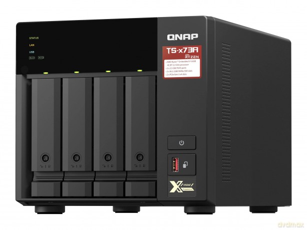Serwer NAS TS-473A AMD Ryzen QC2.2 GHz.2.5GbE 8 GB RAM