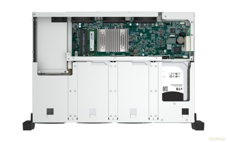 Serwer NAS TS-855eU-8G 8x0HDD 2U Intel Atom C5125 2 x 2.5Gb