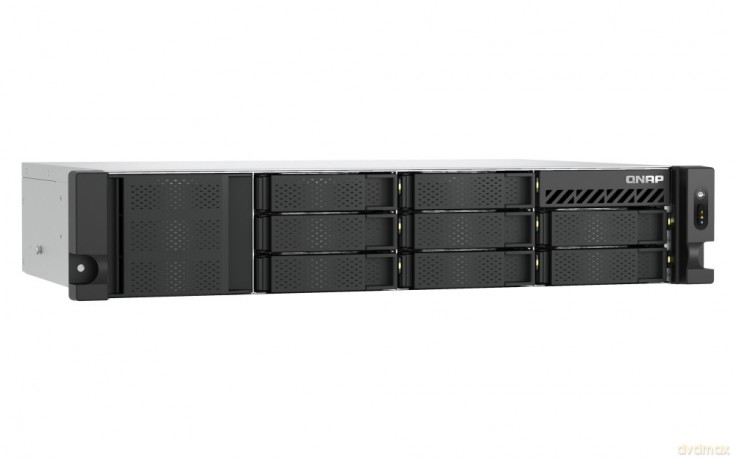 Serwer NAS TS-855eU-8G 8x0HDD 2U Intel Atom C5125 2 x 2.5Gb
