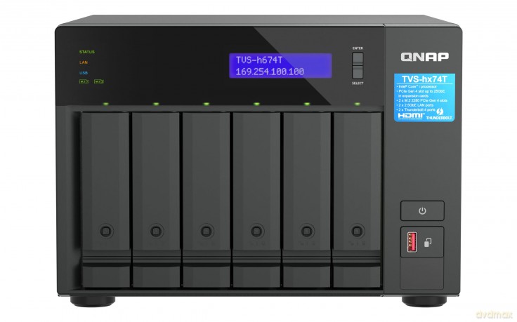 Serwer NAS TVS-h674T-i5-32G 6bay Intel Core i5 32GB RAM