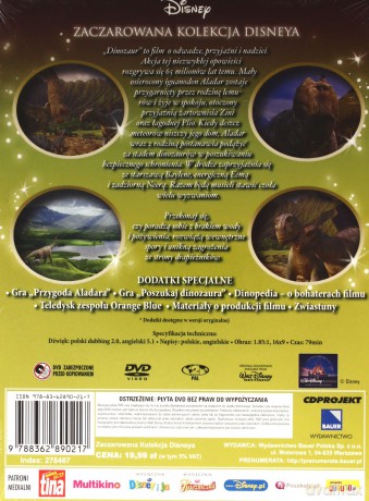 Zaczarowana kolekcja Disney'a tom 07: Dinozaur (Disney) (digipack) [DVD]