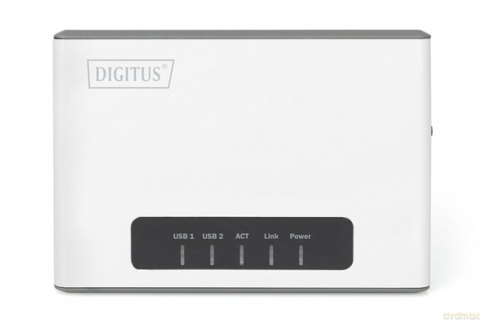 Serwer sieciowy wielofunkcyjny, bezprzewodowy 2-portowy, USB 2.0, 300Mbps