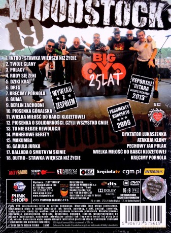 Big Cyc: 25 Lat Przystanek Woodstock 2013 (digipack) [CD]+[DVD]