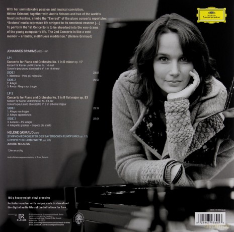 Helene Grimaud: Brahms Piano Concertos [2xWinyl]