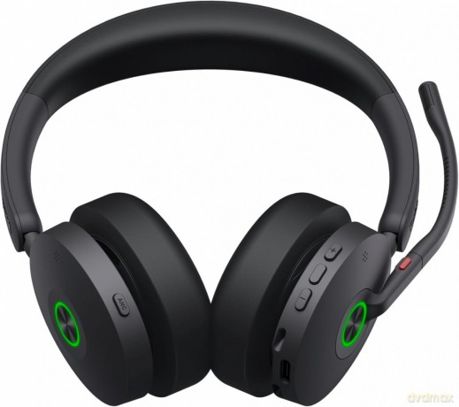 Słuchawki bezprzewodowe BH74 czarne USB-C/A 1208678