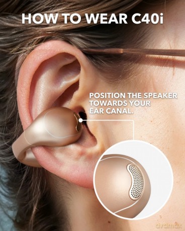 Słuchawki bezprzewodowe Soundcore C40i Bluetooth złote