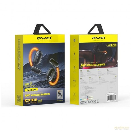 Słuchawki bluetooth 5.4 TZ13 ANC Spinner czarne
