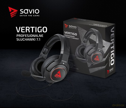 Słuchawki gamingowe z mikrofonem Vertigo