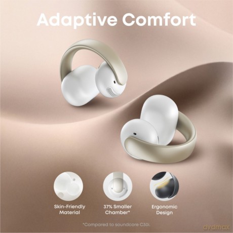 Słuchawki Soundcore AeroClip Bluetooth białe