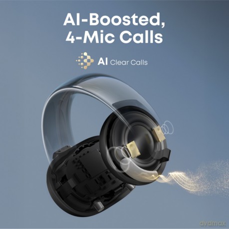 Słuchawki Soundcore AeroClip Bluetooth czarne