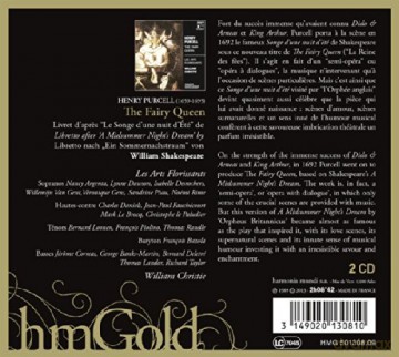 Henry Purcell: The Fairy Queen (Wiliam Christie) [2CD]
