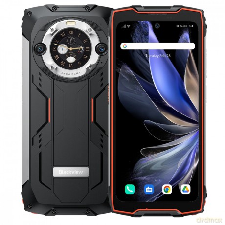 Smartfon BV9300 Pro 15080 mAh 12/256GB pomarańczowy