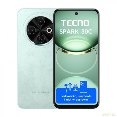 Smartfon Spark 30C 4/128 Magic Skin Green