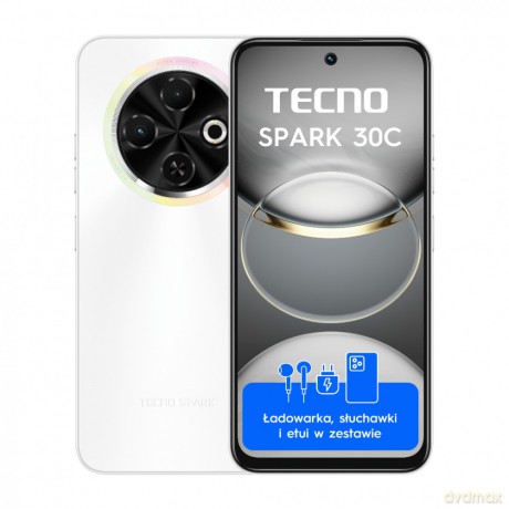 Smartfon Spark 30C 4/128 Orbit White