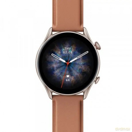 Smartwatch GTR3 Pro brązowa skóra