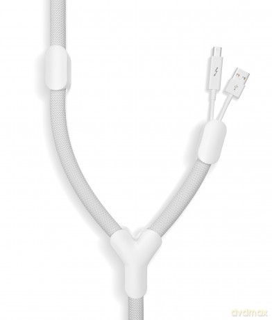 Soba maskownica kabli 3m biała