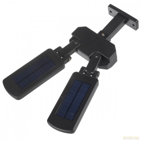 Solarna lampa uliczna LED z czujnikiem i pilotem MCE447