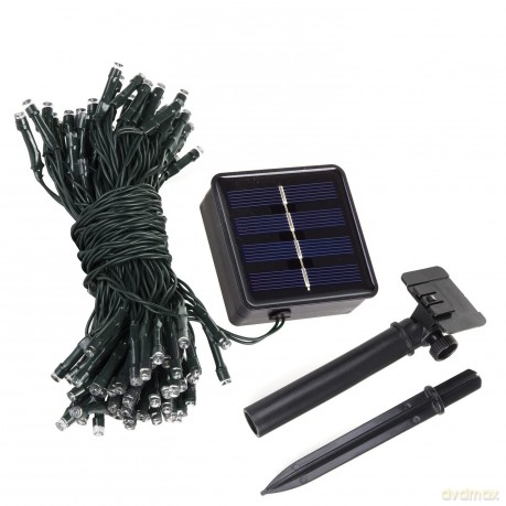 Solarne lampki LED 12m choinkowe MCE411