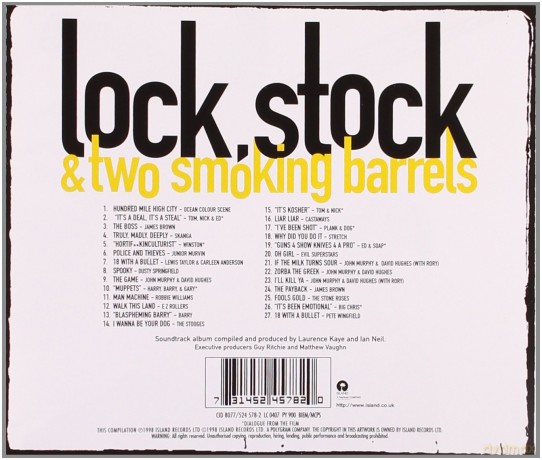 Lock Stock And Two Smocking Barrels soundtrack (Porachunki) [CD]
