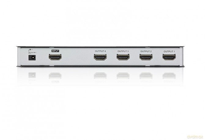 Spliter Video 4 Porty Hdmi 4k Vs184a