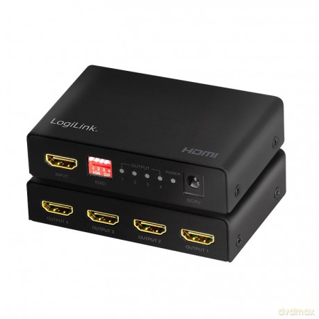 Splitter 4xHDMI 4K, 60Hz, EDID