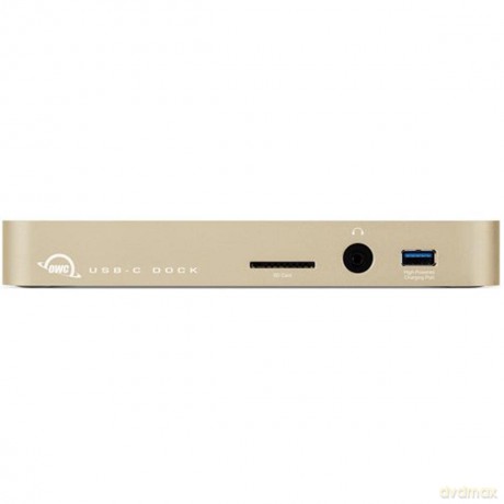 Stacja dokująca - USB-C Dock (11 portów) złoty