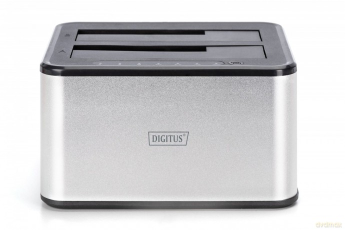 Stacja dokująca USB 3.0 Super Speed do 2x SSD/HDD 2.5/3.5" SATA III max.2x20TB z funkcją klonowania