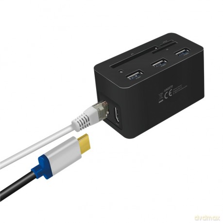 Stacja dokująca USB-C do laptopa, 4K/PD/RJ45