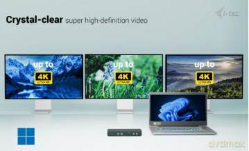 Stacja dokująca USB-C Intelligent Triple Display Docking Station Power Delivery 100W