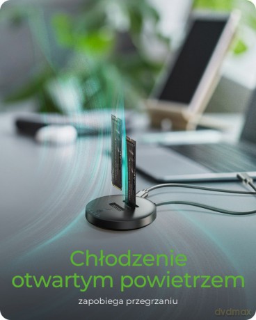 Stacja klonująca+dockująca dla 2xNVMe M.2SSD IB-1612MCL-C31