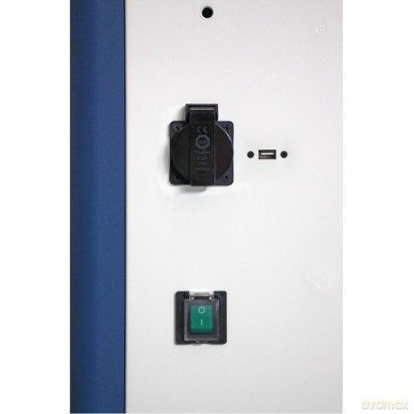 Stacja Ładująca Urządzenia Mobilne 30x USB-A 5V 2.1 30x AC