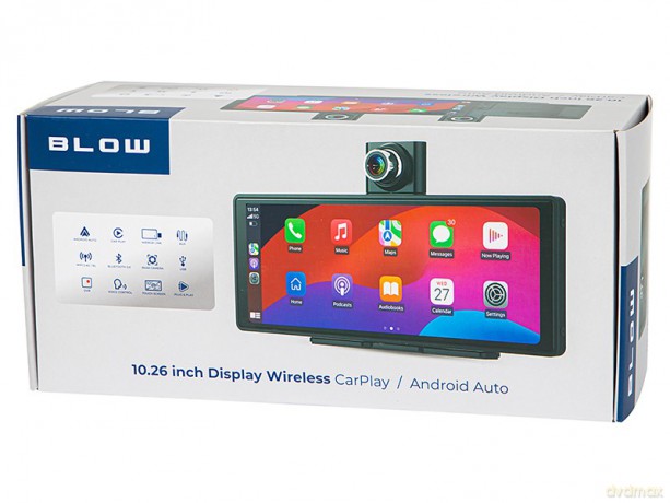 Stacja Multimedialna Bezprzewodowy CarPlay5.0 z wideorejestratorem i kamerą cofania