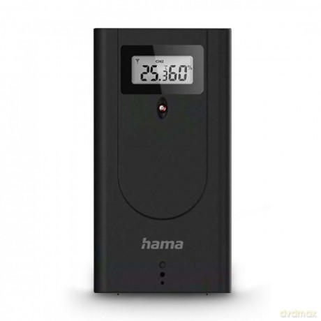 Stacja pogody sylt termometr higrometr Czarna