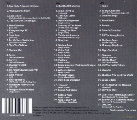 David Bowie: Nothing Has Changed (THE Best Of David Bowie) [3CD]