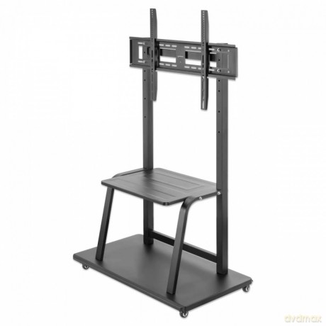 Stojak mobilny do TV 37-100cali, 150kg, półka AV
