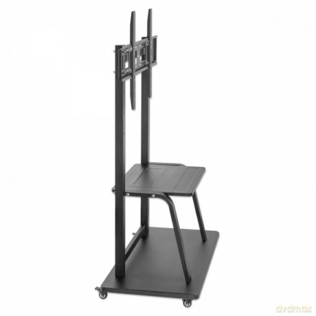 Stojak mobilny do TV 37-100cali, 150kg, półka AV