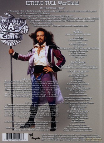 Jethro Tull: Warchild (40th Anniversary Theatre Edition) (Limited Edition) [2CD]+[2DVD]