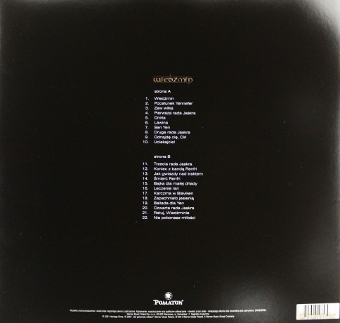 The Hexer soundtrack (Wiedźmin) [Winyl]