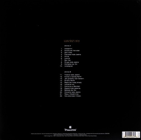 The Hexer soundtrack (Wiedźmin) [Winyl]