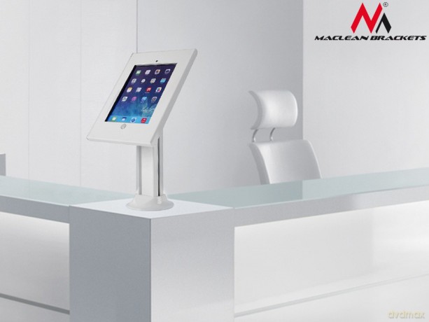 Stojak, uchwyt reklamowy do tabletu, biurkowy z blokadą, MC-677 iPad 2/3/4/Air/Air2