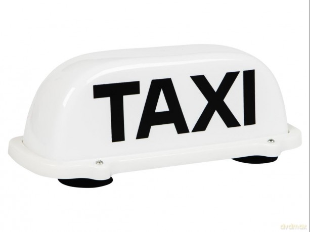 Sygnalizator lampa TAXI na przyssawkę