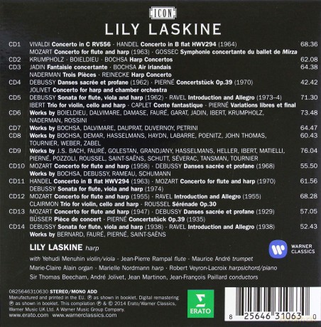 Lily Laskine: Icon [14CD]