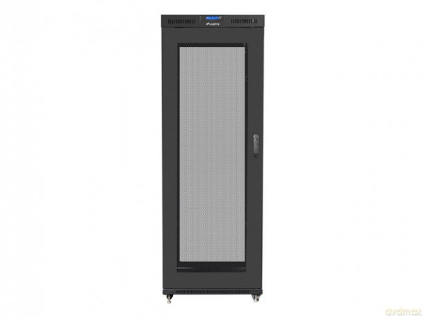 Szafa instalacyjna RACK stojąca 19 27U 800X1000 czarna LCD (FLAT PACK)