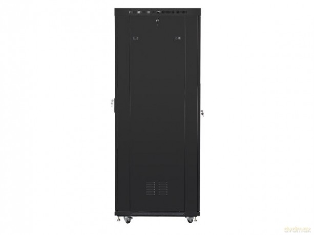 Szafa instalacyjna RACK stojąca 19 27U 800X1000 czarna LCD (FLAT PACK)