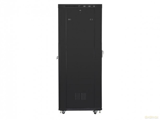 Szafa instalacyjna RACK stojąca 19 27U 800X1000 czarna LCD (FLAT PACK)