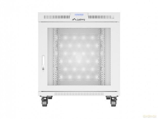 Szafa instalacyjna rack stojąca 19 cali 15U 800x1000 drzwi perforowane LCD szara (Flat pack)