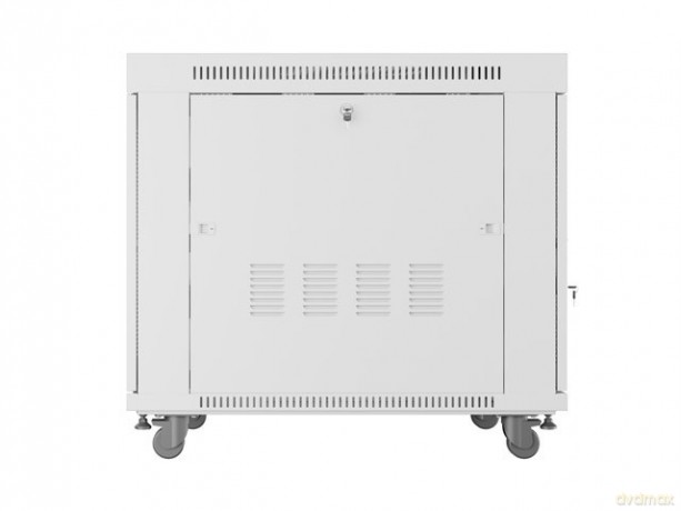 Szafa instalacyjna rack stojąca 19 cali 15U 800x1000 drzwi perforowane LCD szara (Flat pack)
