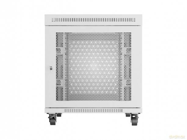 Szafa instalacyjna rack stojąca 19 cali 15U 800x1000 drzwi perforowane LCD szara (Flat pack)