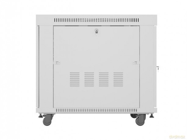 Szafa instalacyjna rack stojąca 19 cali 15U 800x1000 drzwi perforowane LCD szara (Flat pack)